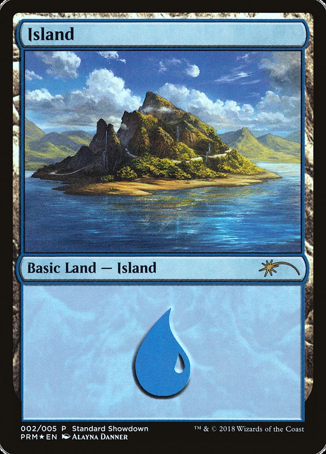 Island (Alayna Danner) [Standard Showdown Promos] | GnG Games