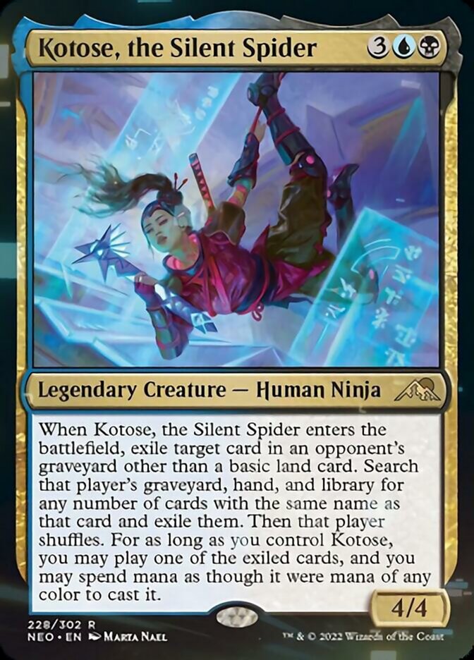 Kotose, the Silent Spider [Kamigawa: Neon Dynasty] | GnG Games