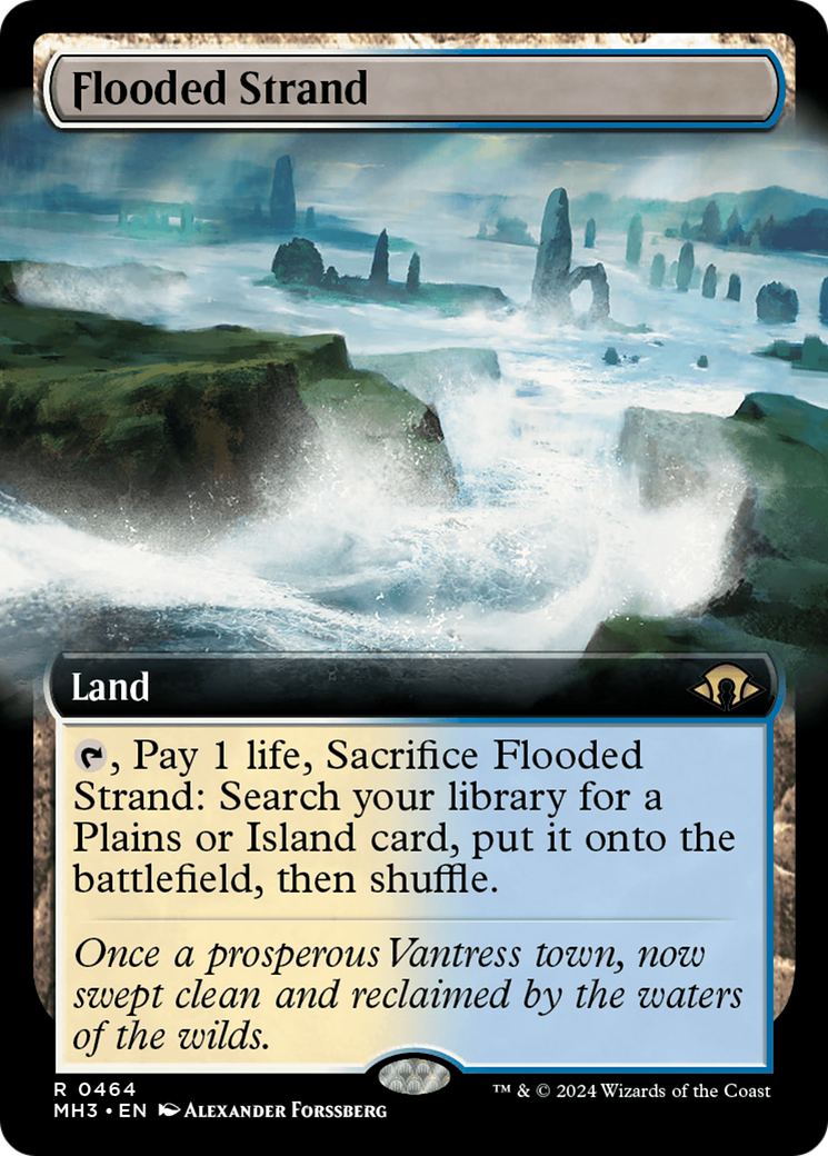Flooded Strand (Extended Art) [Modern Horizons 3] | GnG Games