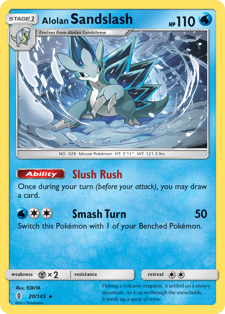 Alolan Sandslash (20/145) [Sun & Moon: Guardians Rising] | GnG Games