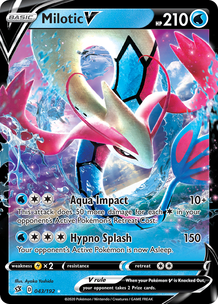 Milotic V (043/192) [Sword & Shield: Rebel Clash] | GnG Games