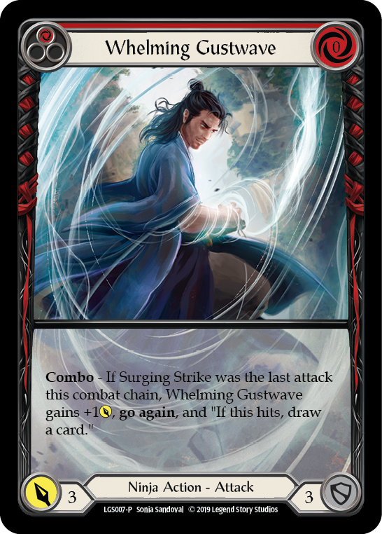 Whelming Gustwave (Red) [LGS007-P] (Promo)  1st Edition Normal | GnG Games