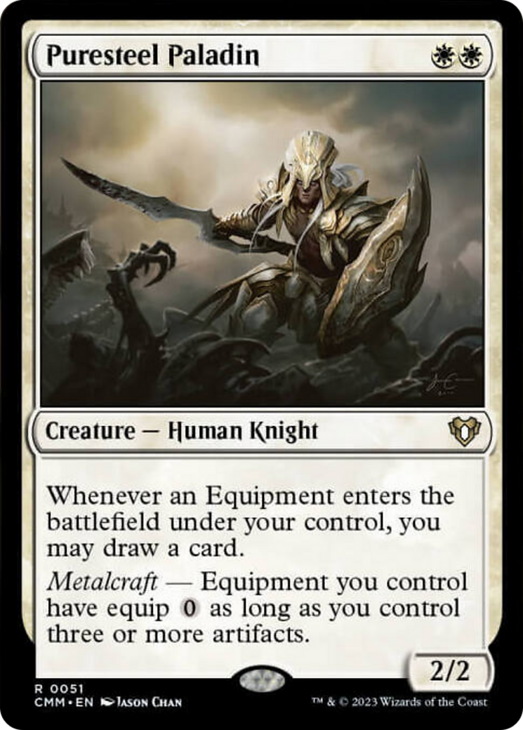 Puresteel Paladin [Commander Masters] | GnG Games