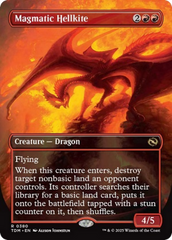 Magmatic Hellkite (Borderless) [Tarkir: Dragonstorm] | GnG Games