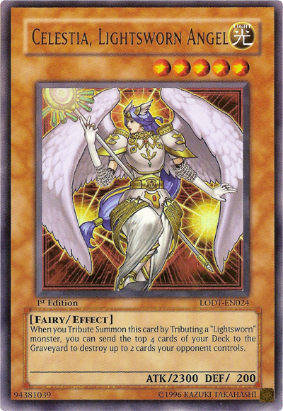 Celestia, Lightsworn Angel [LODT-EN024] Ultra Rare | GnG Games