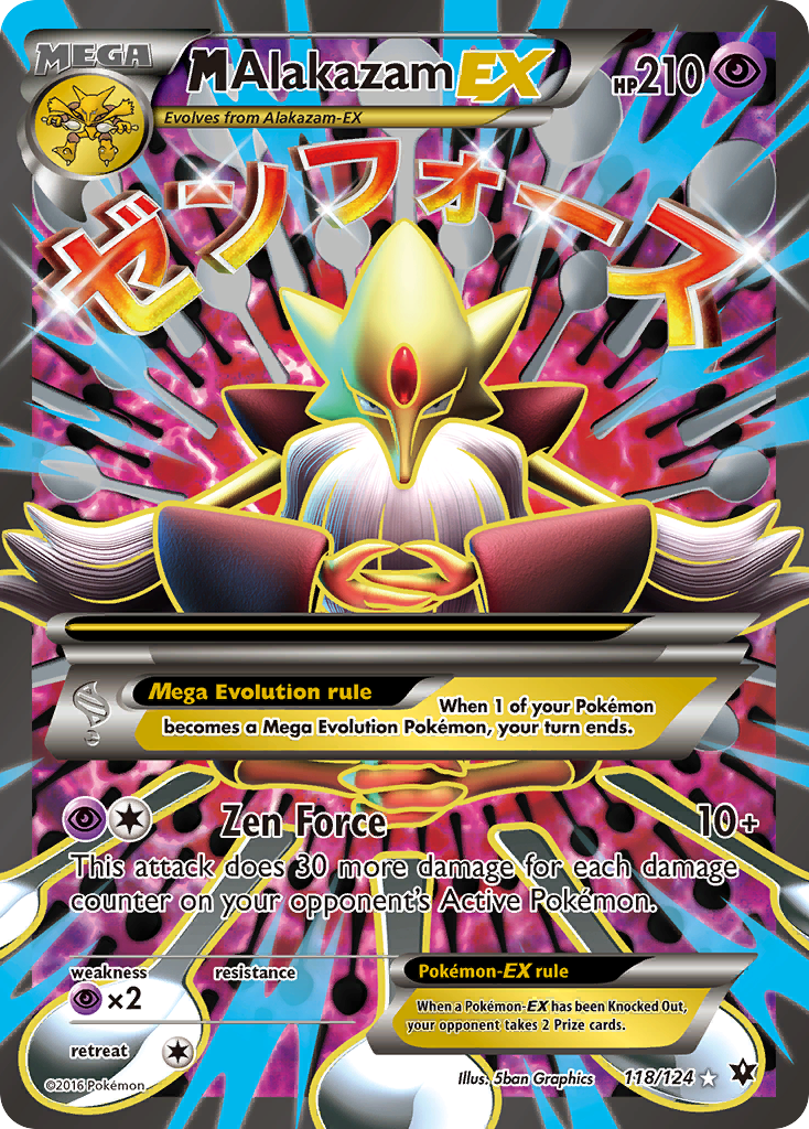 M Alakazam EX (118/124) [XY: Fates Collide] | GnG Games