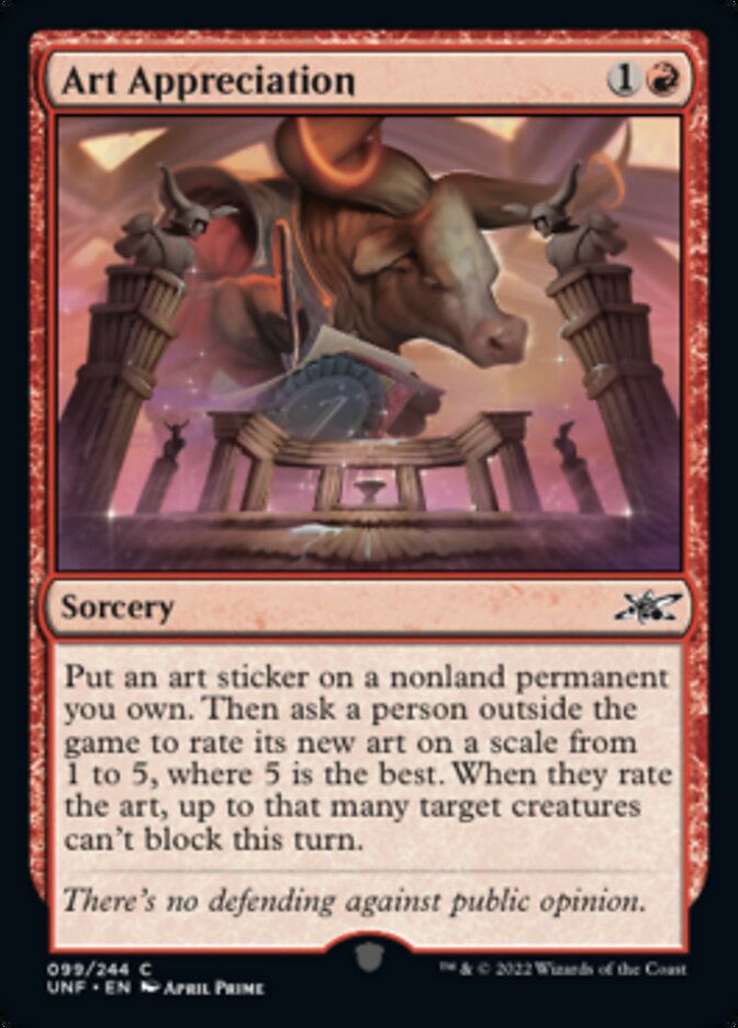 Art Appreciation [Unfinity] | GnG Games