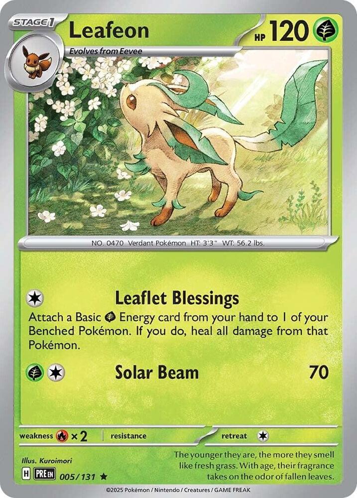 Leafeon (005/131) [Scarlet & Violet: Prismatic Evolutions] | GnG Games