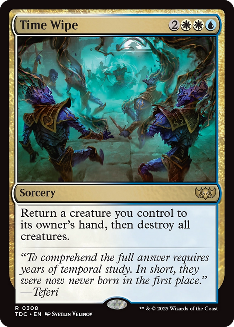 Time Wipe [Tarkir: Dragonstorm Commander] | GnG Games