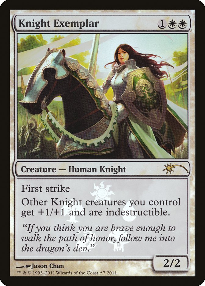 Knight Exemplar [Resale Promos] | GnG Games