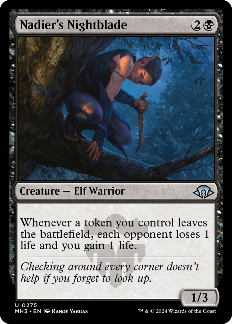 Nadier's Nightblade [Modern Horizons 3] | GnG Games