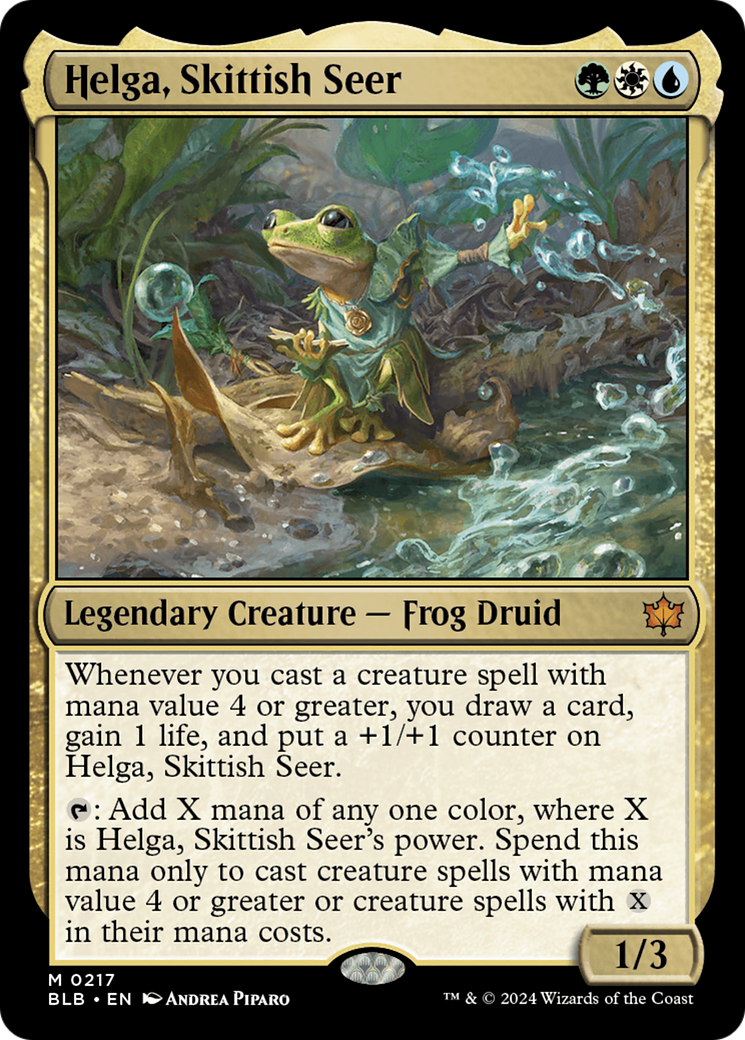 Helga, Skittish Seer [Bloomburrow] | GnG Games