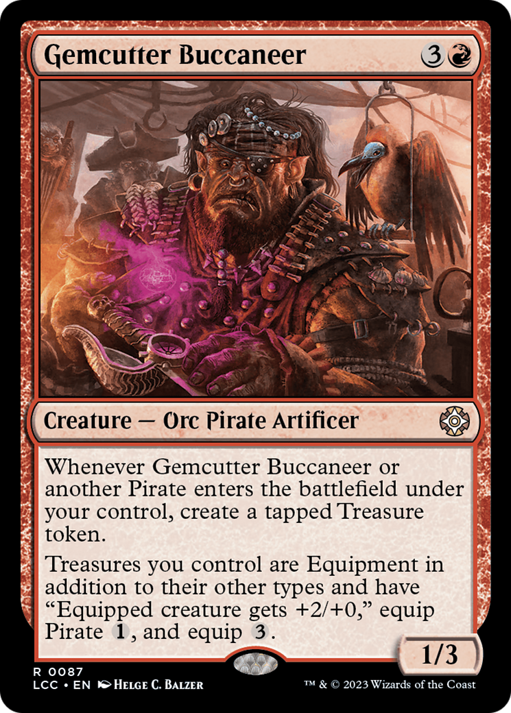Gemcutter Buccaneer [The Lost Caverns of Ixalan Commander] | GnG Games