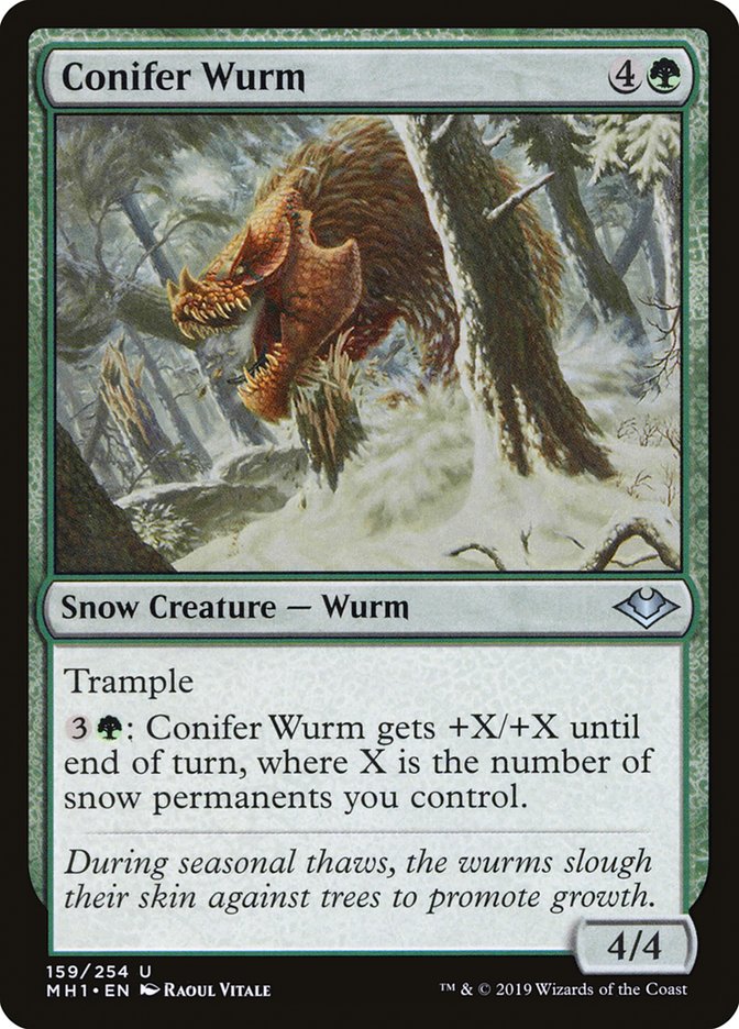 Conifer Wurm [Modern Horizons] | GnG Games