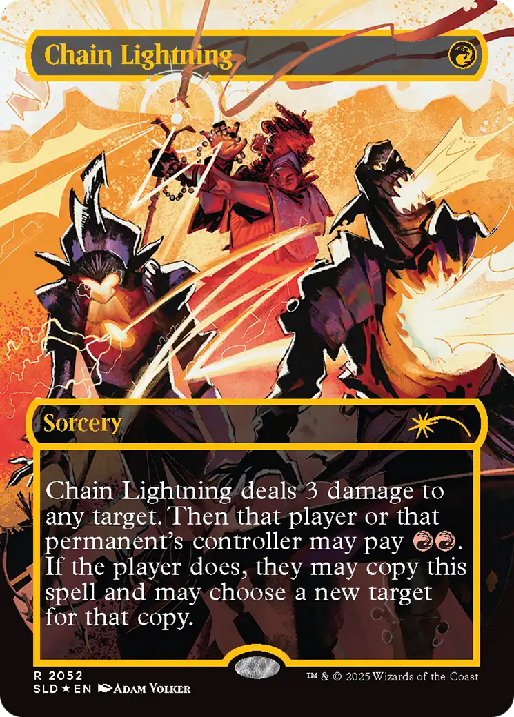 Chain Lightning (2047) (Raised Foil) [Secret Lair Drop Series] | GnG Games
