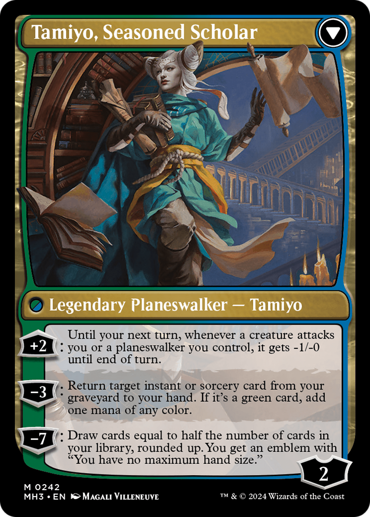 Tamiyo, Inquisitive Student // Tamiyo, Seasoned Scholar [Modern Horizons 3] | GnG Games