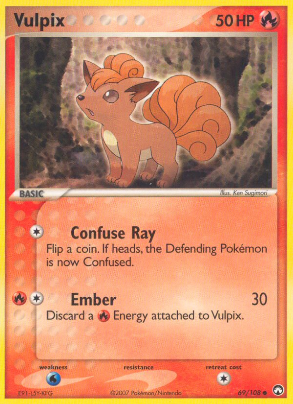 Vulpix (69/108) [EX: Power Keepers] | GnG Games