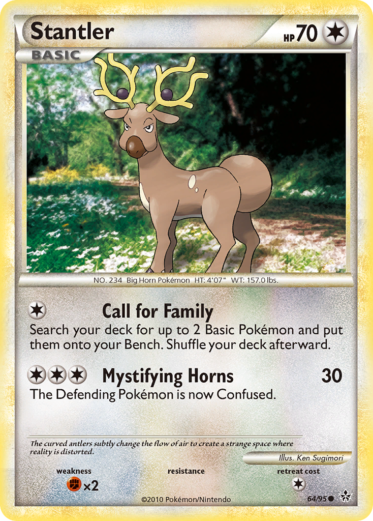 Stantler (64/95) [HeartGold & SoulSilver: Unleashed] | GnG Games