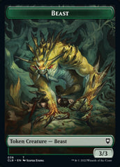 Satyr // Beast Double-Sided Token [Commander Legends: Battle for Baldur's Gate Tokens] | GnG Games