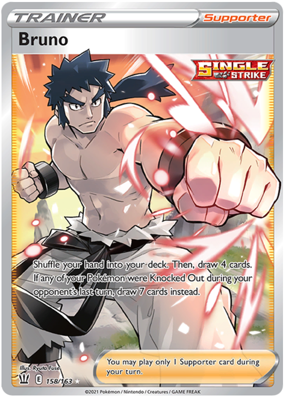 Bruno (158/163) [Sword & Shield: Battle Styles] | GnG Games