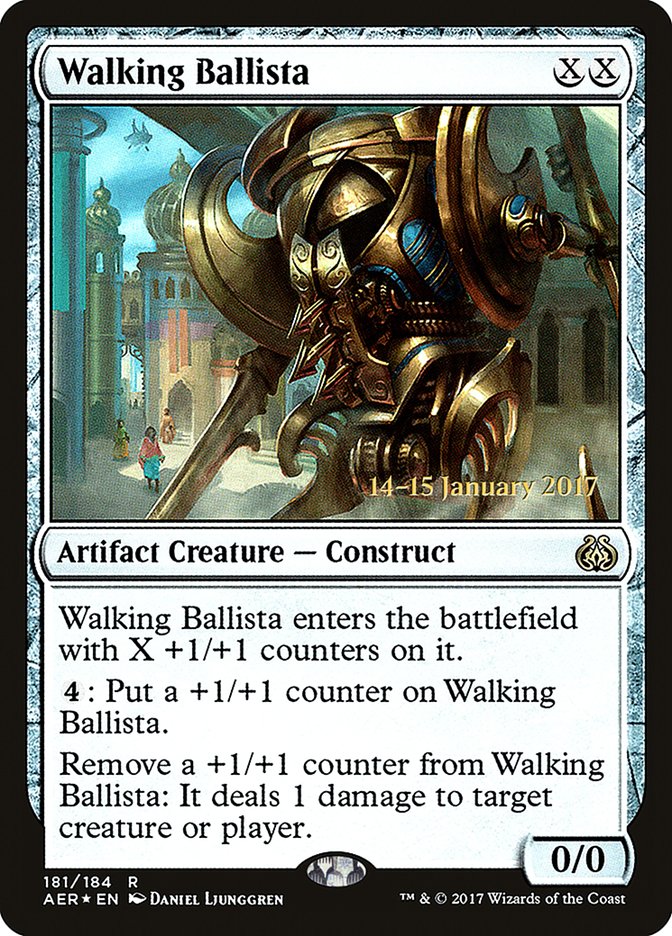 Walking Ballista [Aether Revolt Prerelease Promos] | GnG Games