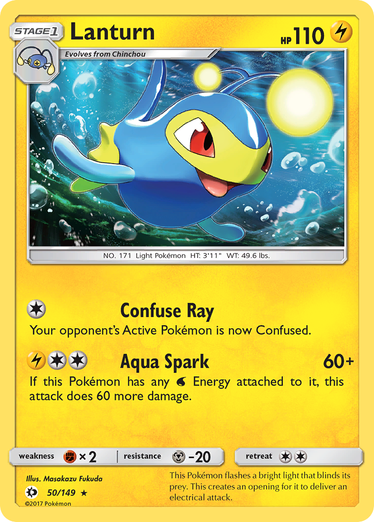 Lanturn (50/149) [Sun & Moon: Base Set] | GnG Games