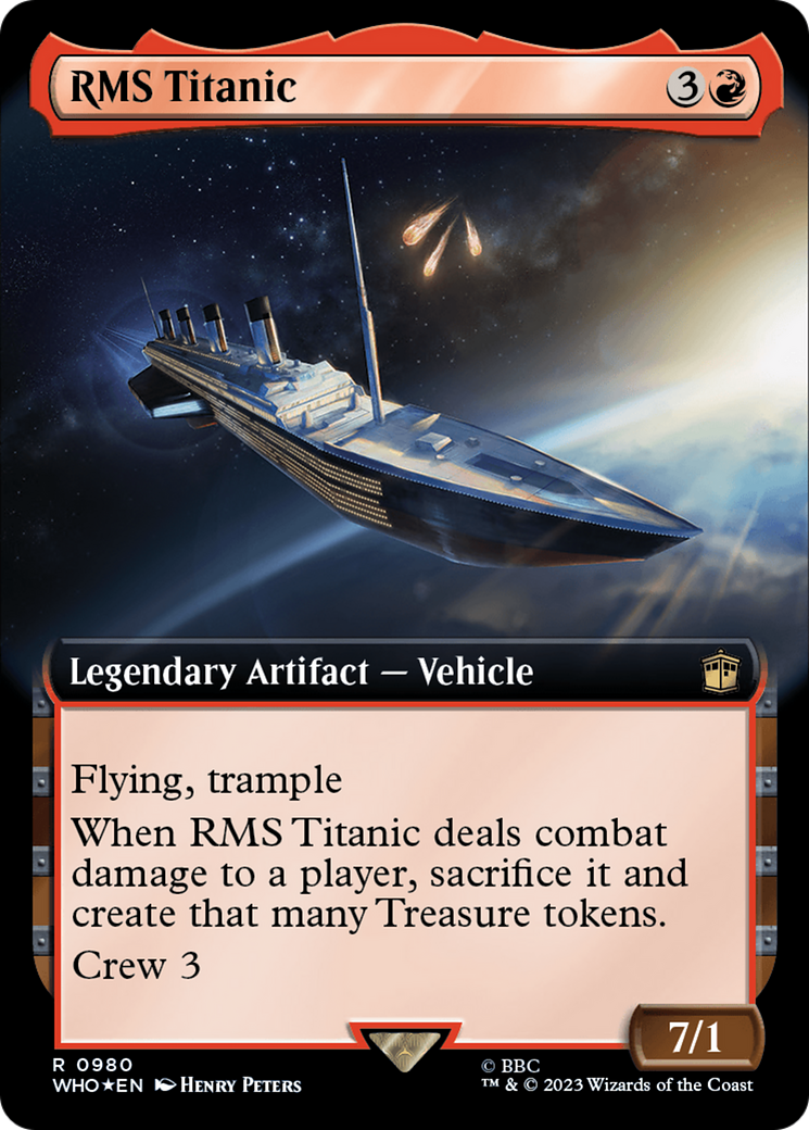 RMS Titanic (Extended Art) (Surge Foil) [Doctor Who] | GnG Games