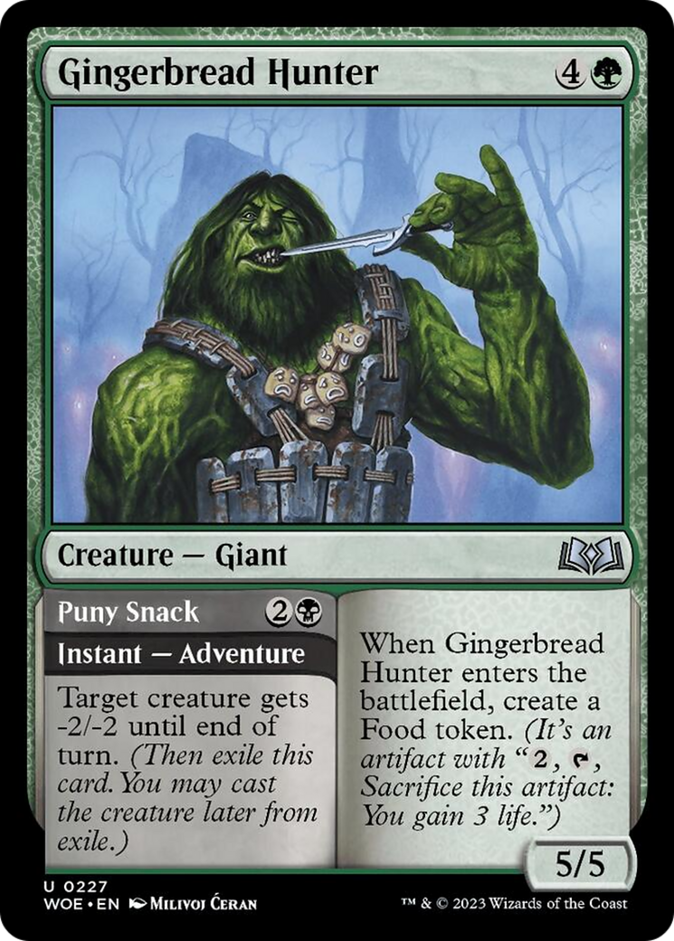 Gingerbread Hunter // Puny Snack [Wilds of Eldraine] | GnG Games