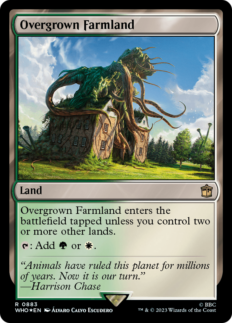 Overgrown Farmland (Surge Foil) [Doctor Who] | GnG Games