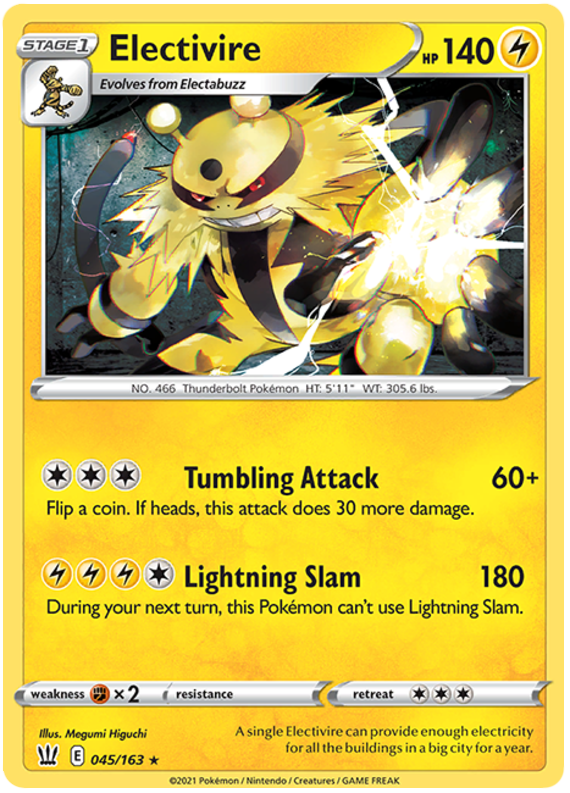 Electivire (045/163) [Sword & Shield: Battle Styles] | GnG Games