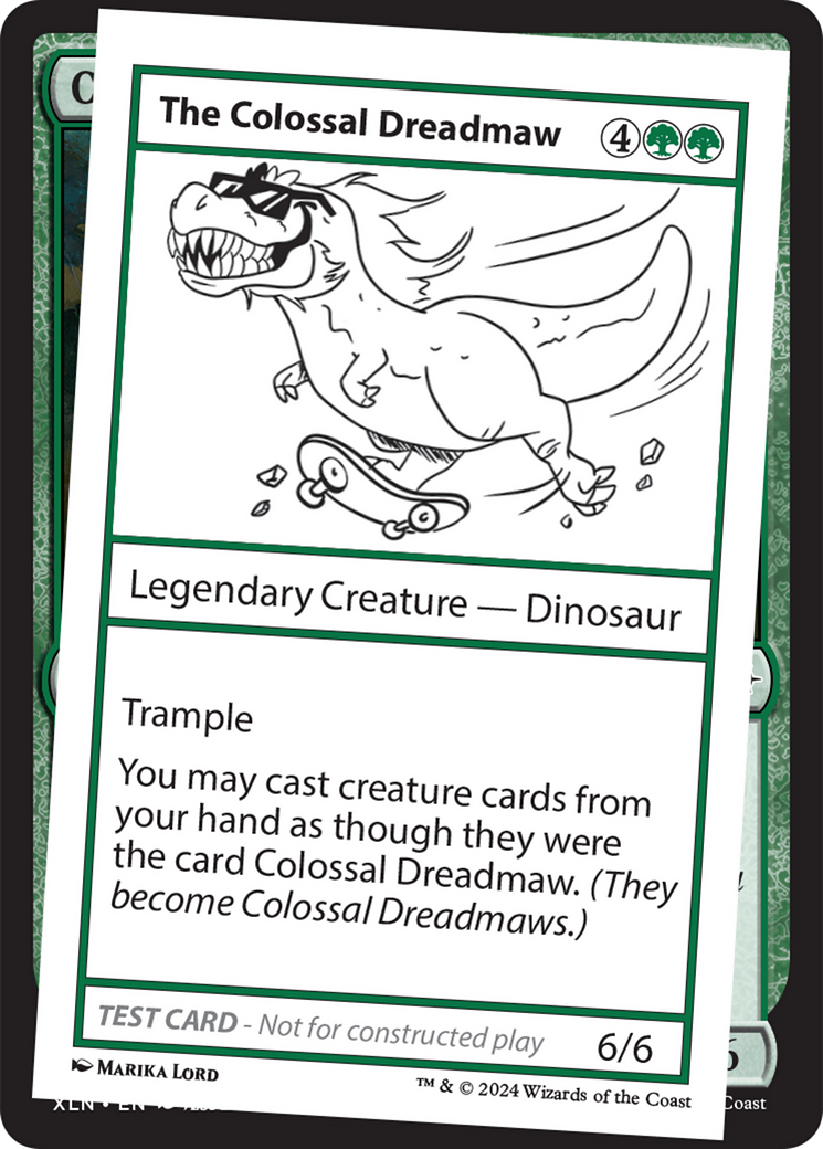 The Colossal Dreadmaw [Mystery Booster 2 Playtest Cards] | GnG Games