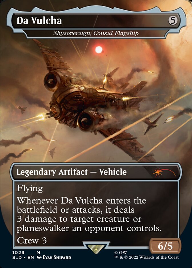 Da Vulcha - Skysovereign, Consul Flagship (Borderless) [Secret Lair Drop Series] | GnG Games