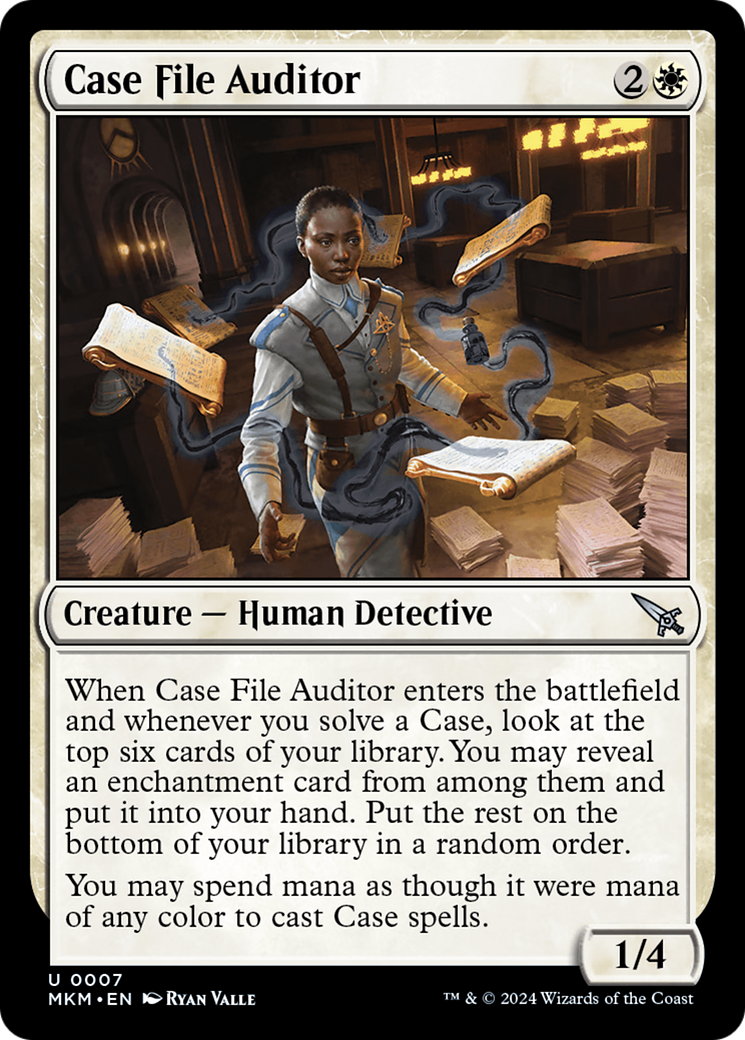 Case File Auditor (Black) [Murders at Karlov Manor] | GnG Games