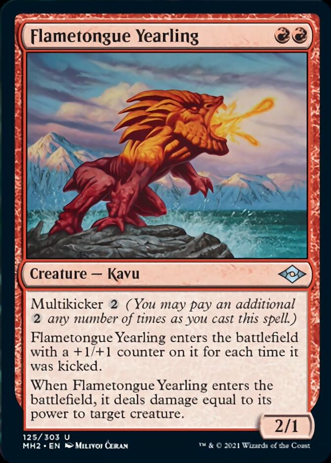 Flametongue Yearling [Modern Horizons 2] | GnG Games