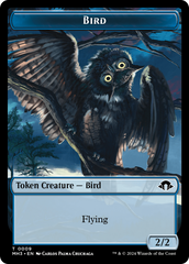 Eldrazi Spawn // Bird Double-Sided Token [Modern Horizons 3 Tokens] | GnG Games