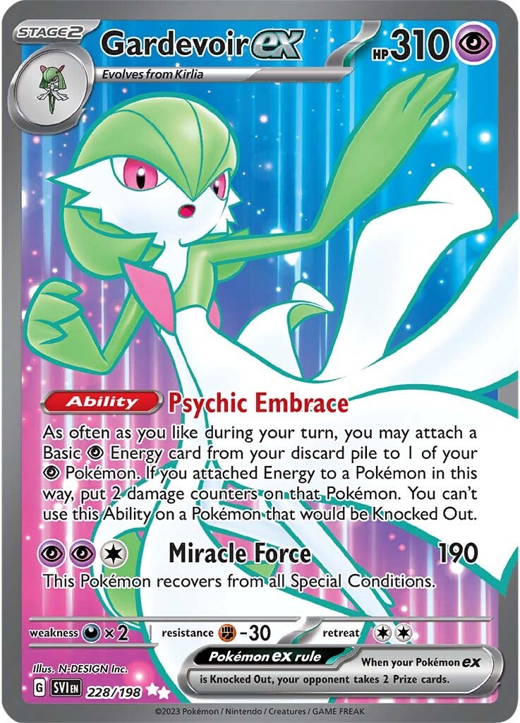 Gardevoir ex (228/198) [Scarlet & Violet: Base Set] | GnG Games