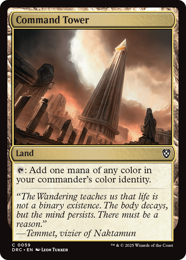 Command Tower [Aetherdrift Commander] | GnG Games