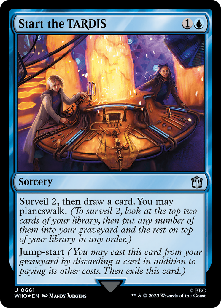 Start the TARDIS (Surge Foil) [Doctor Who] | GnG Games