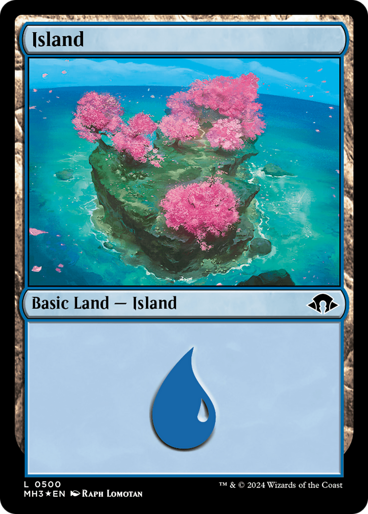 Island (0500) (Ripple Foil) [Modern Horizons 3] | GnG Games