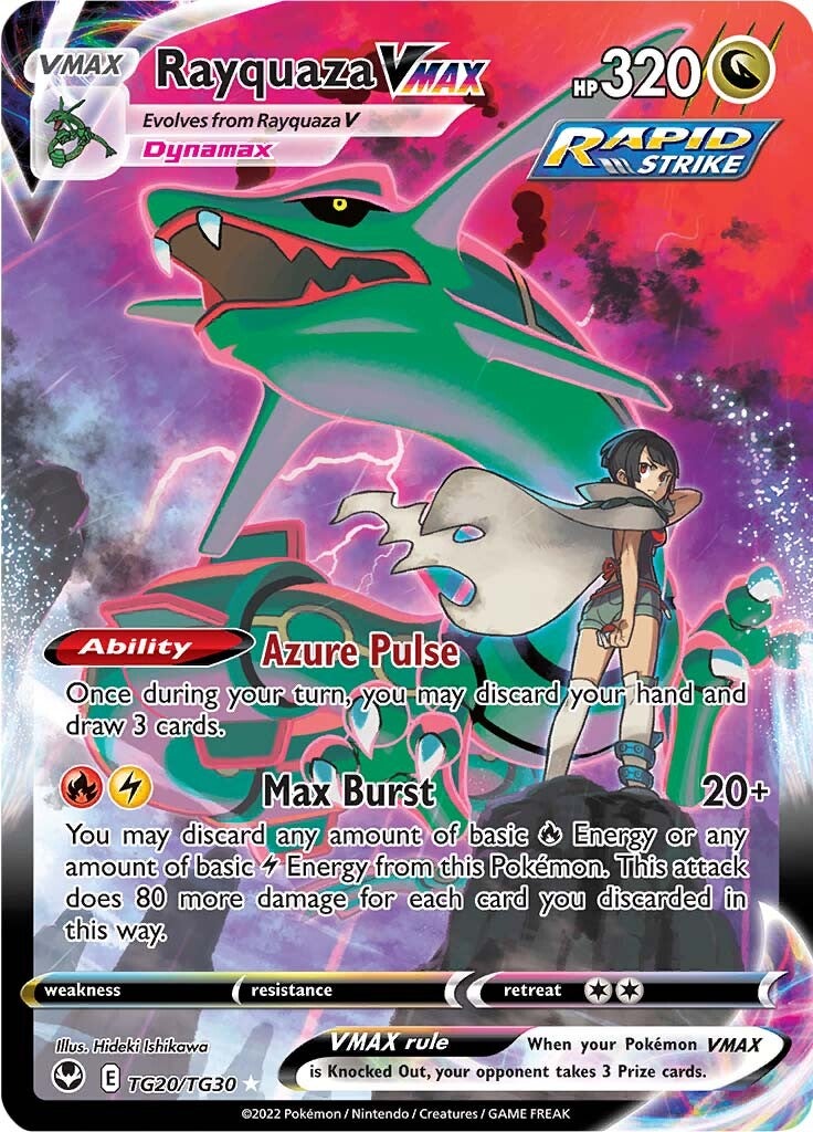 Rayquaza VMAX (TG20/TG30) [Sword & Shield: Silver Tempest] | GnG Games