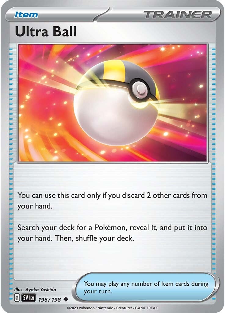 Ultra Ball (196/198) [Scarlet & Violet: Base Set] | GnG Games