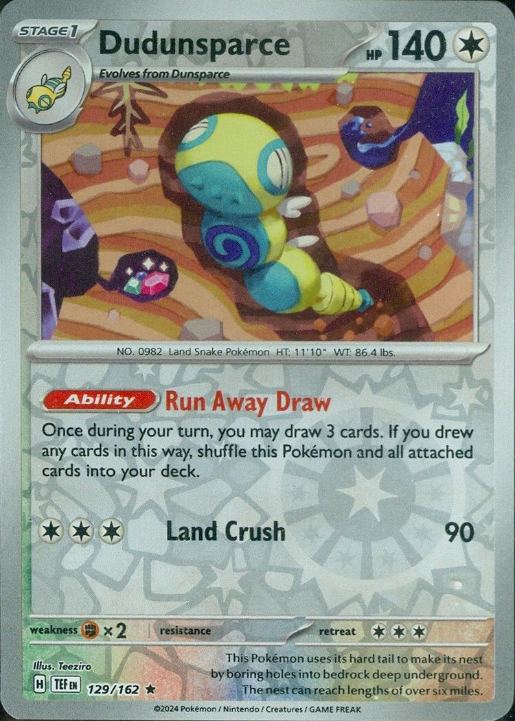 Dudunsparce (129/162) [Scarlet & Violet: Temporal Forces] | GnG Games