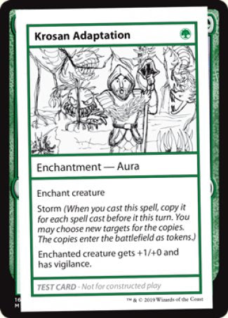 Krosan Adaptation (2021 Edition) [Mystery Booster Playtest Cards] | GnG Games