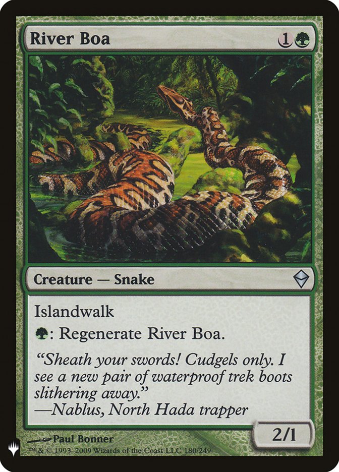 River Boa [Mystery Booster] | GnG Games