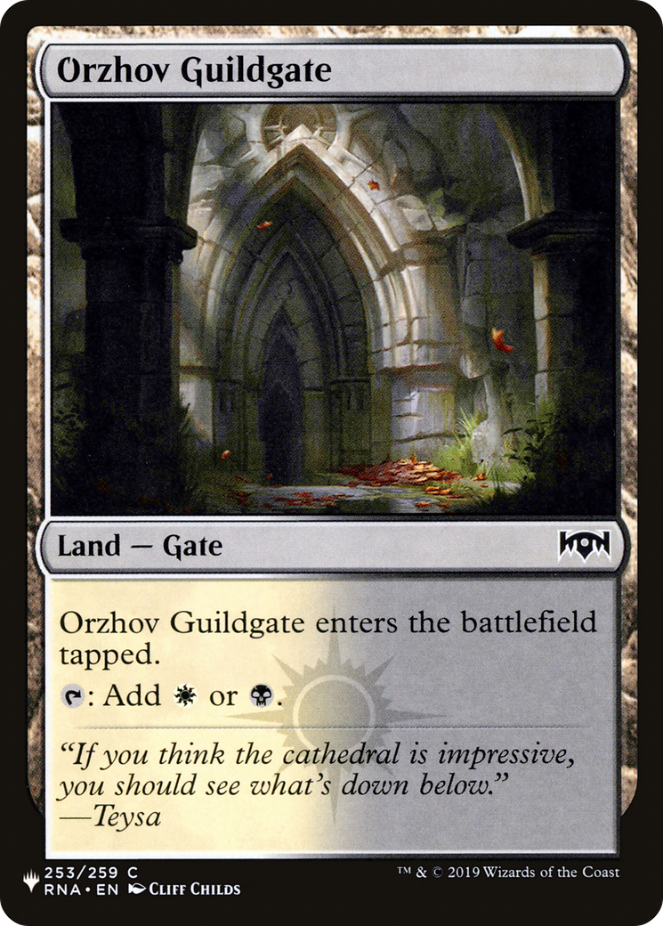 Orzhov Guildgate (253) [The List] | GnG Games