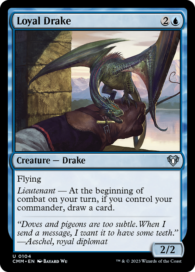 Loyal Drake [Commander Masters] | GnG Games