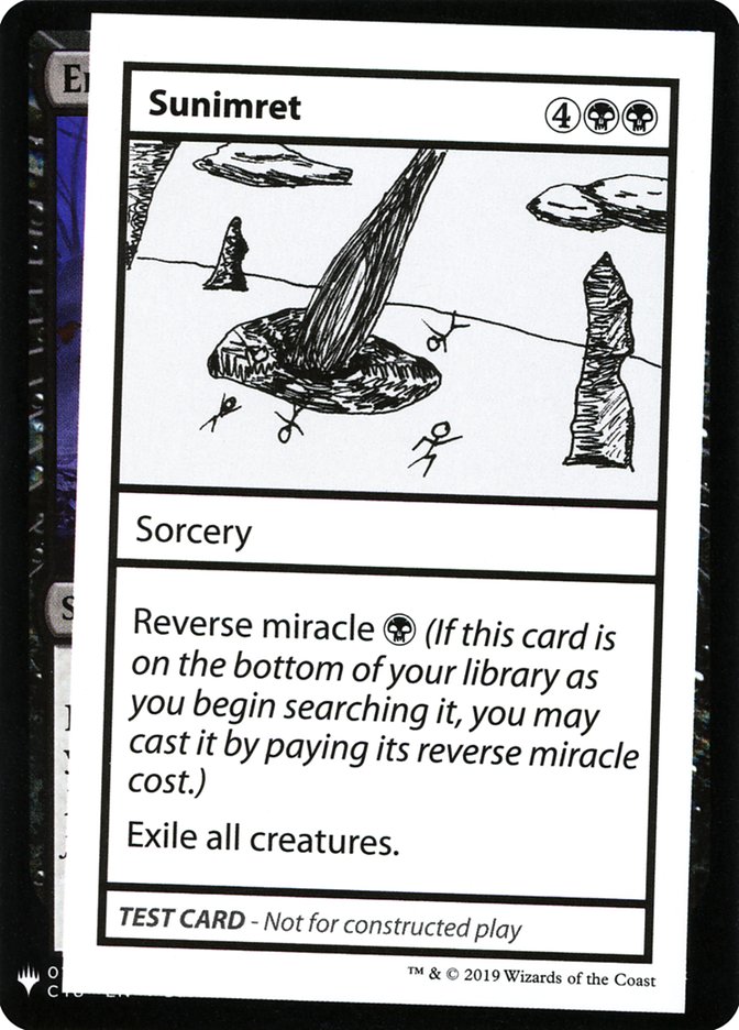 Sunimret [Mystery Booster Playtest Cards] | GnG Games