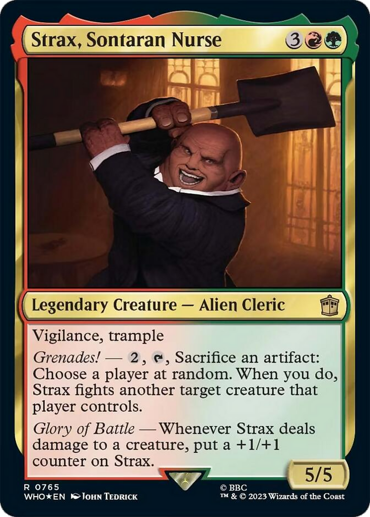 Strax, Sontaran Nurse (Surge Foil) [Doctor Who] | GnG Games