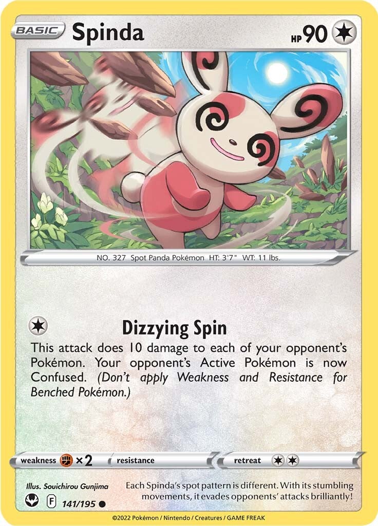 Spinda (141/195) [Sword & Shield: Silver Tempest] | GnG Games