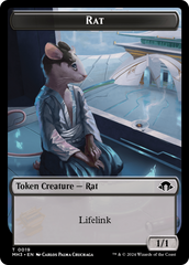 Rat // Energy Reserve Double-Sided Token [Modern Horizons 3 Tokens] | GnG Games